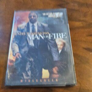 NEW SEALED Man on Fire DVD ~ SHIPS FROM USA NOT A DROP-SHIP SELLER